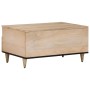 Mesa de centro de madera maciza mango 80x54x40 cm de , Mesas de centro - Ref: Foro24-358261, Precio: 152,99 €, Descuento: %