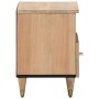 Mesita de noche de madera maciza de mango 40x33x46 cm de , Mesitas de noche - Ref: Foro24-358254, Precio: 65,91 €, Descuento: %