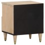 Mesita de noche de madera maciza de mango 40x33x46 cm de , Mesitas de noche - Ref: Foro24-358254, Precio: 65,91 €, Descuento: %