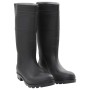 Botas de agua negro número 45 PVC de , Vadeadores para caza y para pesca - Ref: Foro24-137594, Precio: 21,38 €, Descuento: %