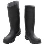 Botas de agua negro número 45 PVC de , Vadeadores para caza y para pesca - Ref: Foro24-137594, Precio: 21,38 €, Descuento: %