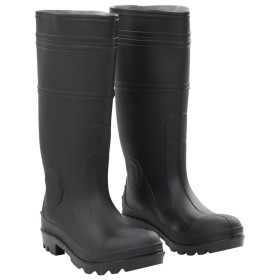 Black wellies number 40 PVC by , Waders for hunting and fishing - Ref: Foro24-137589, Price: 22,08 €, Discount: %