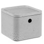 Curver Aufbewahrungsboxen mit Deckel Beton 3 Einheiten S hellgrau von Curver, Aufbewahrungskörbe - Ref: Foro24-427243, Preis:...