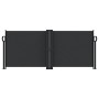 Toldo lateral retráctil negro 100x600 cm de , Sombrillas - Ref: Foro24-4004579, Precio: 109,42 €, Descuento: %