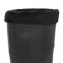 Botas de agua con calcetines extraíbles negro número 46 PVC de , Vadeadores para caza y para pesca - Ref: Foro24-137604, Prec...