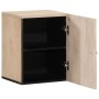 Wandmontierter Badezimmerschrank aus massivem Mangoholz, 38 x 33 x 48 cm von , Badezimmerwaschtische - Ref: Foro24-358268, Pr...