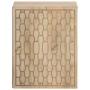 Wandmontierter Badezimmerschrank aus massivem Mangoholz, 38 x 33 x 48 cm von , Badezimmerwaschtische - Ref: Foro24-358268, Pr...