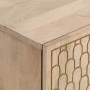 Wandmontierter Badezimmerschrank aus massivem Mangoholz, 38 x 33 x 48 cm von , Badezimmerwaschtische - Ref: Foro24-358268, Pr...