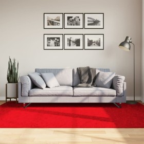 OVIEDO red short pile rug 160x230 cm by , Rugs - Ref: Foro24-375625, Price: 80,99 €, Discount: %