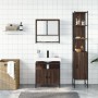 3-piece bathroom furniture set in brown oak plywood by , Bathroom furniture - Ref: Foro24-3214679, Price: 172,06 €, Discount: %