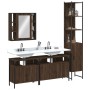 Badezimmermöbel-Set, 4-teilig, Eichenbraun-Sperrholz von , Badezimmermöbel - Ref: Foro24-3214749, Preis: 259,39 €, Rabatt: %