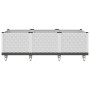 White PP planter with wheels 150x80x54 cm by , Pots and planters - Ref: Foro24-367993, Price: 203,99 €, Discount: %