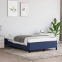 Blue fabric bed frame 120x190 cm by , Beds and slatted bases - Ref: Foro24-379514, Price: 114,99 €, Discount: %