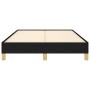 Black fabric bed frame 120x190 cm by , Beds and slatted bases - Ref: Foro24-379491, Price: 89,93 €, Discount: %