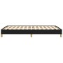 Black fabric bed frame 120x190 cm by , Beds and slatted bases - Ref: Foro24-379491, Price: 89,93 €, Discount: %