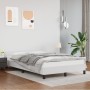 Bed frame with headboard white synthetic leather 120x190 cm by , Beds and slatted bases - Ref: Foro24-379542, Price: 112,45 €...