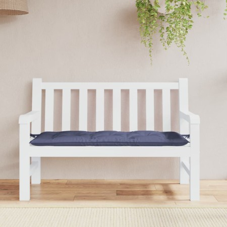 Garden bench cushion Oxford fabric navy blue 120x50x7 cm by , Cushions for chairs and sofas - Ref: Foro24-378959, Price: 31,9...