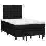 Box spring bed with black fabric mattress 120x190 cm by , Beds and slatted bases - Ref: Foro24-3270385, Price: 428,93 €, Disc...