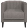 Sillón de tela gris taupe de , Sofás - Ref: Foro24-372600, Precio: 171,99 €, Descuento: %