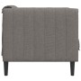 Sillón de tela gris taupe de , Sofás - Ref: Foro24-372600, Precio: 171,99 €, Descuento: %