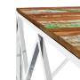 Couchtisch aus recyceltem Holz aus Edelstahl und Silber von vidaXL, Couchtisch - Ref: Foro24-349976, Preis: 123,99 €, Rabatt: %