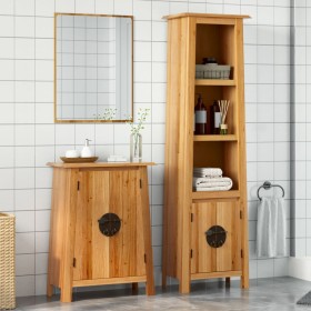 2-teiliges Badezimmermöbel-Set aus massivem Kiefernholz von , Badezimmermöbel - Ref: Foro24-3223461, Preis: 425,61 €, Rabatt: %