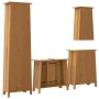 Conjunto de muebles de baño 4 piezas madera maciza de pino de , Muebles de baño - Ref: Foro24-3223454, Precio: 844,31 €, Desc...