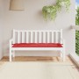 Garden bench cushion Oxford fabric red 150x50x7 cm by , Cushions for chairs and sofas - Ref: Foro24-361608, Price: 38,08 €, D...