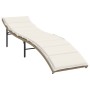 Sun loungers with table 2 units beige synthetic rattan by , Loungers - Ref: Foro24-368254, Price: 241,26 €, Discount: %