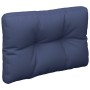 Navy blue fabric pallet sofa cushion 60x40x12 cm by , Cushions for chairs and sofas - Ref: Foro24-377966, Price: 23,01 €, Dis...