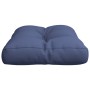 Navy blue fabric pallet sofa cushion 60x40x12 cm by , Cushions for chairs and sofas - Ref: Foro24-377966, Price: 23,01 €, Dis...