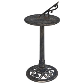 Bronze plastic sundial 35.5x82 cm by vidaXL, sundials - Ref: Foro24-48225, Price: 34,41 €, Discount: %