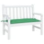 Garden bench cushion Oxford fabric green 110x50x7 cm by , Cushions for chairs and sofas - Ref: Foro24-361816, Price: 29,26 €,...