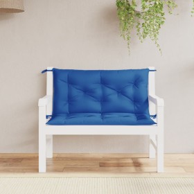 Garden bench cushions 2 pcs Oxford fabric royal blue 100x50x7 cm by , Cushions for chairs and sofas - Ref: Foro24-361669, Pri...