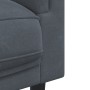 Dark gray velvet 3-piece sofa set with cushions by , Sofas - Ref: Foro24-3209248, Price: 689,35 €, Discount: %