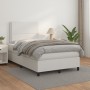 Cama box spring con colchón cuero sintético blanco 120x190 cm de , Camas y somieres - Ref: Foro24-3269972, Precio: 423,40 €, ...