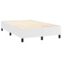 Cama box spring con colchón cuero sintético blanco 120x190 cm de , Camas y somieres - Ref: Foro24-3269972, Precio: 423,40 €, ...