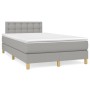 Boxspringbett mit hellgrauer Stoffmatratze 120x190 cm von , Betten und Lattenroste - Ref: Foro24-3269800, Preis: 362,82 €, Ra...