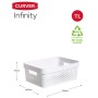 Curver Storage boxes with Infinity lid 4 pieces white 11L+17L by Curver, Storage baskets - Ref: Foro24-427238, Price: 67,89 €...