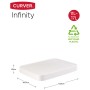 Curver Storage boxes with Infinity lid 4 pieces white 11L+17L by Curver, Storage baskets - Ref: Foro24-427238, Price: 67,89 €...