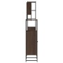 4-piece bathroom furniture set in brown oak plywood by , Bathroom furniture - Ref: Foro24-3214709, Price: 231,51 €, Discount: %