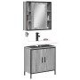 Bathroom furniture set 2 pieces sonoma gray plywood by , Bathroom furniture - Ref: Foro24-3214723, Price: 124,99 €, Discount: %