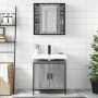 Bathroom furniture set 2 pieces sonoma gray plywood by , Bathroom furniture - Ref: Foro24-3214723, Price: 124,99 €, Discount: %