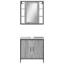 Bathroom furniture set 2 pieces sonoma gray plywood by , Bathroom furniture - Ref: Foro24-3214723, Price: 124,99 €, Discount: %