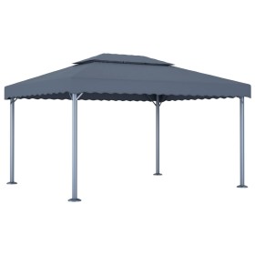 Anthracite gray aluminum gazebo 400x300 cm by vidaXL, Tents and gazebos - Ref: Foro24-48063, Price: 396,82 €, Discount: %