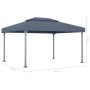 Anthrazitgrauer Aluminiumpavillon 400x300 cm von vidaXL, Zelte und Pavillons - Ref: Foro24-48063, Preis: 382,32 €, Rabatt: %