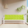 Garden bench cushions 2 pcs bright green 200x50x7 cm by , Cushions for chairs and sofas - Ref: Foro24-361746, Price: 69,44 €,...