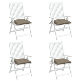 Gartenpalettenkissen 4 Stück taupefarbener Oxford-Stoff 50x50x7 cm von , Kissen für Stühle und Sofas - Ref: Foro24-361532, Pr...