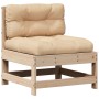 Garden furniture 8 pieces and cushions solid pine wood by , Garden sets - Ref: Foro24-3250584, Price: 709,73 €, Discount: %