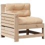 Garden furniture set 7 pieces and cushions solid pine wood by , Garden sets - Ref: Foro24-3250876, Price: 682,66 €, Discount: %